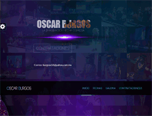 Tablet Screenshot of oscarburgos.mx